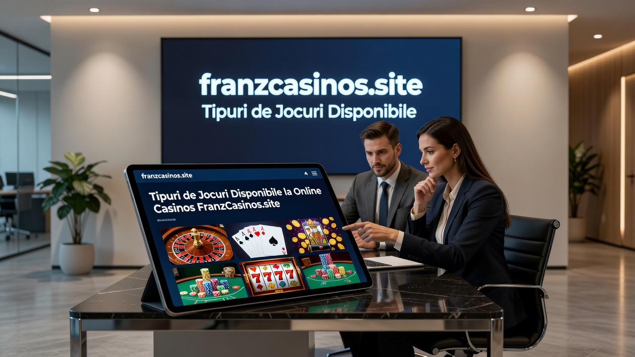 Tipuri de Jocuri Disponibile la Online Casinos FranzCasinos.site - online casinos franzcasinos.site